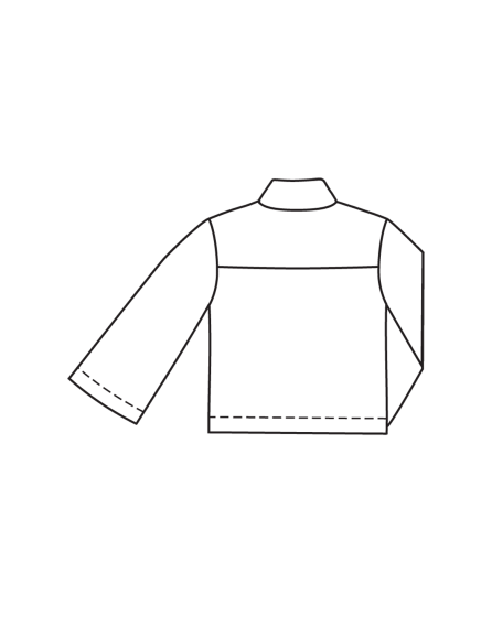 Veste en lainage n° 4 | Burda Easy n°4 Juillet-Août/2024