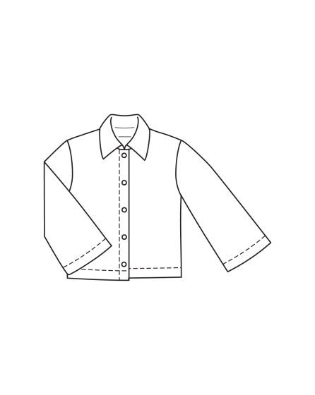 Veste en lainage n° 4 | Burda Easy n°4 Juillet-Août/2024
