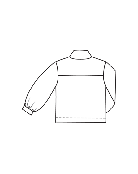 Veste en lainage n° 4 | Burda Easy n°4 Juillet-Août/2024