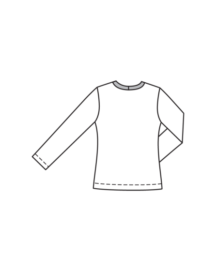 Top en jersey n° 5 | Burda Easy n°4 Juillet-Août/2024