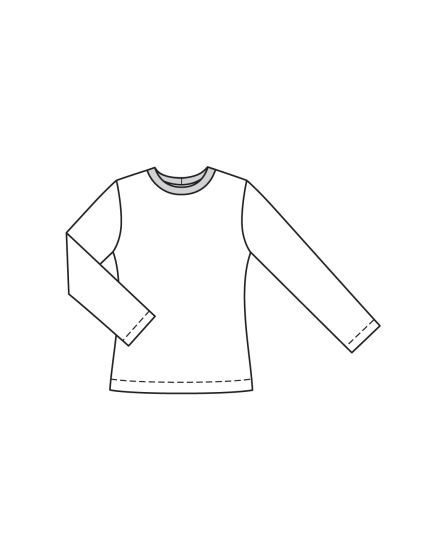 Top en jersey n° 5 | Burda Easy n°4 Juillet-Août/2024