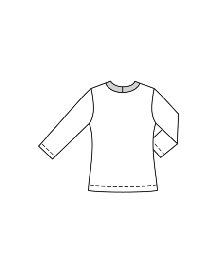 Top en jersey n° 5 | Burda Easy n°4 Juillet-Août/2024