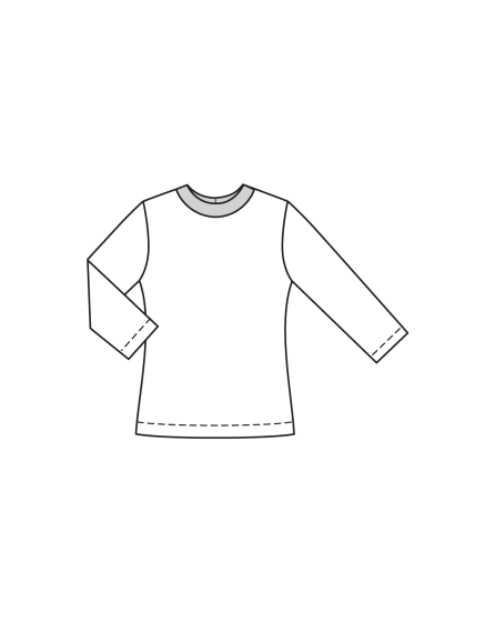 Top en jersey n° 5 | Burda Easy n°4 Juillet-Août/2024