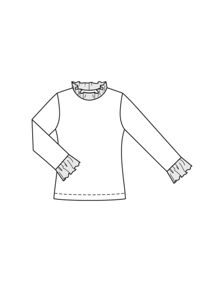 Top en jersey n° 5 | Burda Easy n°4 Juillet-Août/2024
