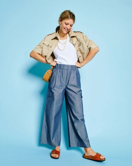 Pantalon/Short en viscose n° 3 | Burda Easy n°4 Juillet-Août/2024