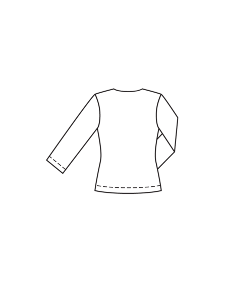 Top en jersey n° 2 | Burda Easy n°6 Nov-Dec/2024