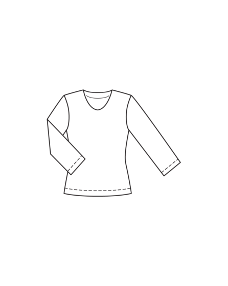 Top en jersey n° 2 | Burda Easy n°6 Nov-Dec/2024