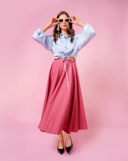 Jupe en gabardine n° 1 | Burda Easy n°6 Nov-Dec/2024