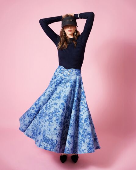 Jupe en gabardine n° 1 | Burda Easy n°6 Nov-Dec/2024