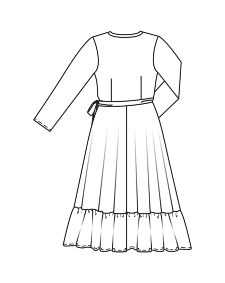 Robe en viscose n° 3 | Burda Easy n°1/2025