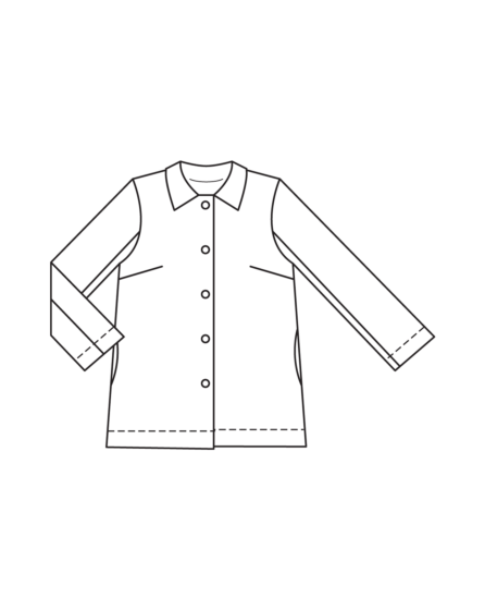 Trench-coat en twill n° 4 | Burda Easy n°1/2025