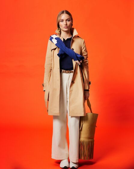 Trench-coat en twill n° 4 | Burda Easy n°1/2025