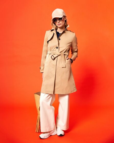 Trench-coat en twill n° 4 | Burda Easy n°1/2025