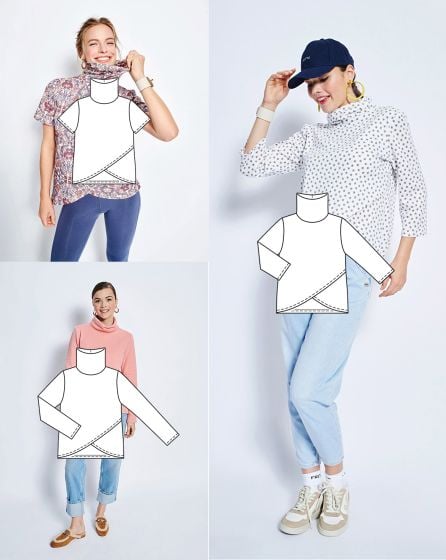 Top en jersey n° 1 | Burda Easy n°5 Sep-Oct/2023