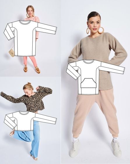 Top en jersey n° 3 | Burda Easy n°5 Sep-Oct/2023