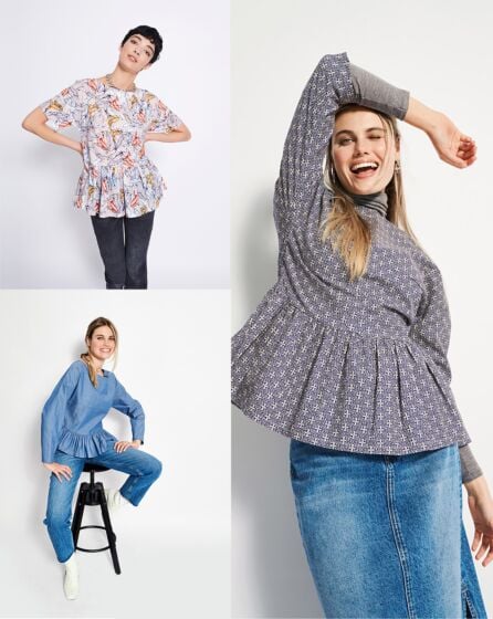 Blouses en voile n° 03 | Burda Easy n°6 Nov-Dec/2022
