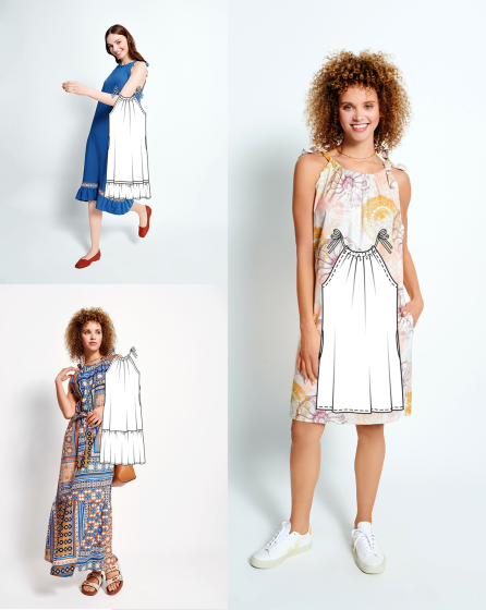 Robe en coton n° 3 | Burda Easy n°3 Mai-Juin/2023