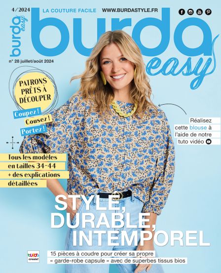 Burda EASY n°4 Juillet/Août 2024