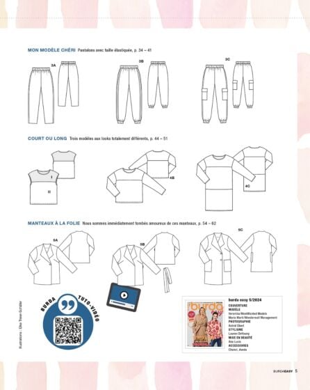 Burda Easy n°5 septembre/octobre 2024
