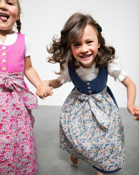 Robe folklorique en coton n° 1 | Burda Easy Kids n°1/2023