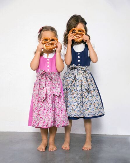 Robe folklorique en coton n° 1 | Burda Easy Kids n°1/2023