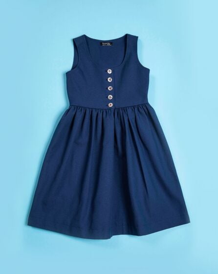 Robe folklorique en coton n° 1 | Burda Easy Kids n°1/2023