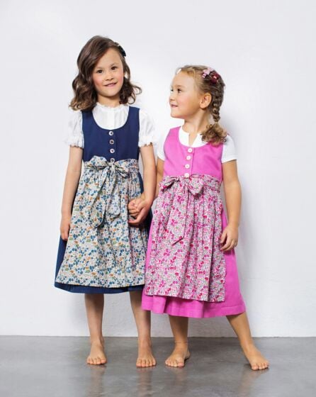 Robe folklorique en coton n° 1 | Burda Easy Kids n°1/2023