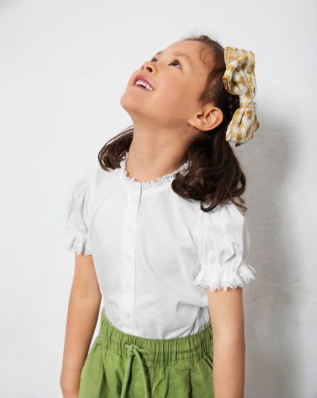 Chemisier en popeline n° 7 | Burda Easy Kids n°1/2023