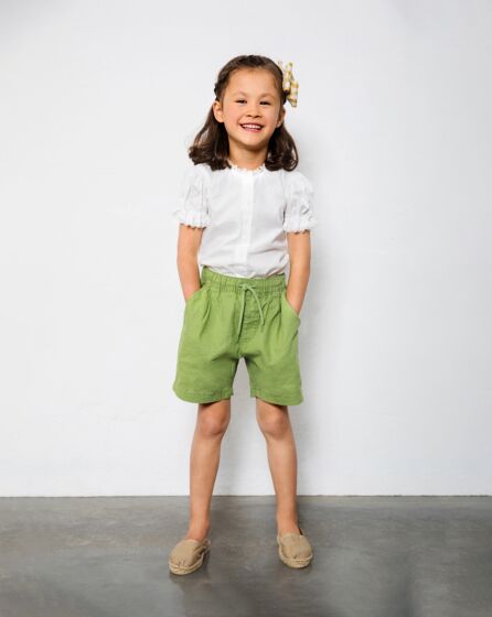 Chemisier en popeline n° 7 | Burda Easy Kids n°1/2023