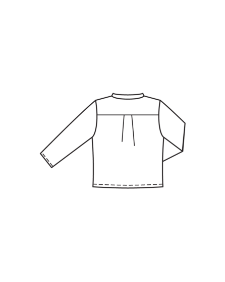 Chemise en mousseline  n°4 | Burda Kids 01/24