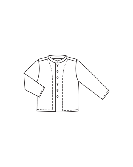 Chemise en mousseline  n°4 | Burda Kids 01/24