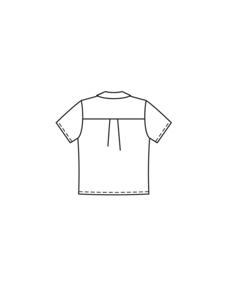 Chemise en mousseline  n°4 | Burda Kids 01/24