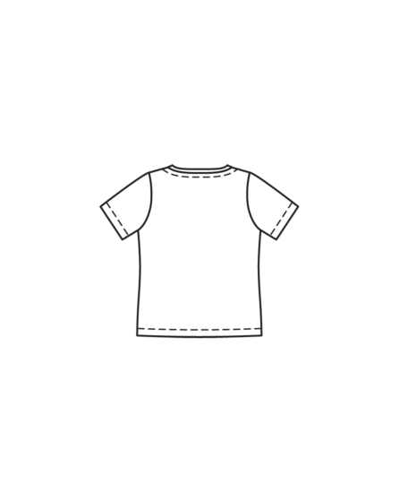T-Shirt en jersey n°8 | Burda Kids 01/24