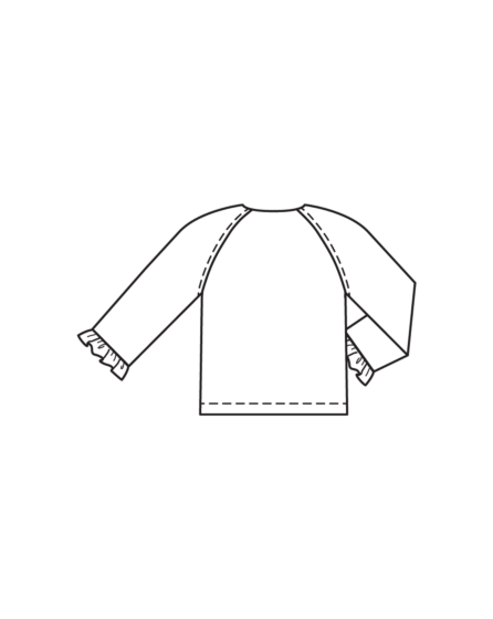 Veste en coton  n°10 | Burda Kids 01/24