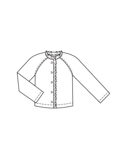 Veste en coton  n°10 | Burda Kids 01/24