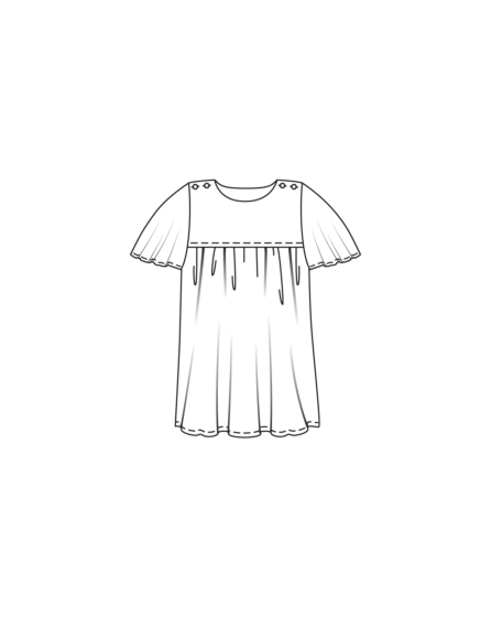 Robe en lin n°12 | Burda Kids 01/24