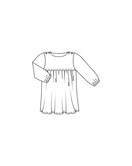 Robe en lin n°12 | Burda Kids 01/24