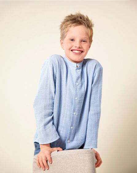 Chemise en mousseline  n°4 | Burda Kids 01/24
