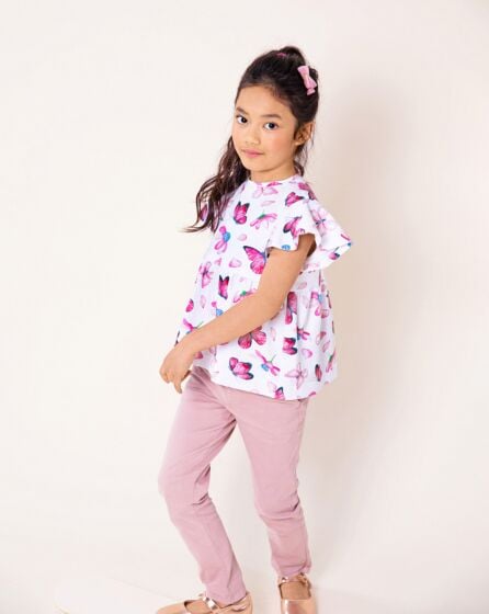 T-Shirt en jersey n°8 | Burda Kids 01/24