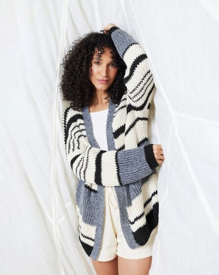Gilet style marin  #03 | Burda Mailles n°21 - 2023