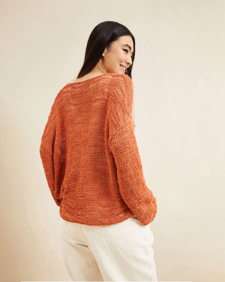 Pullover en point ajouré #09 | Burda Mailles n°22 - 2023