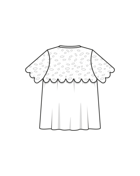 Top en jersey n°403 | Burda Curvy 02/23
