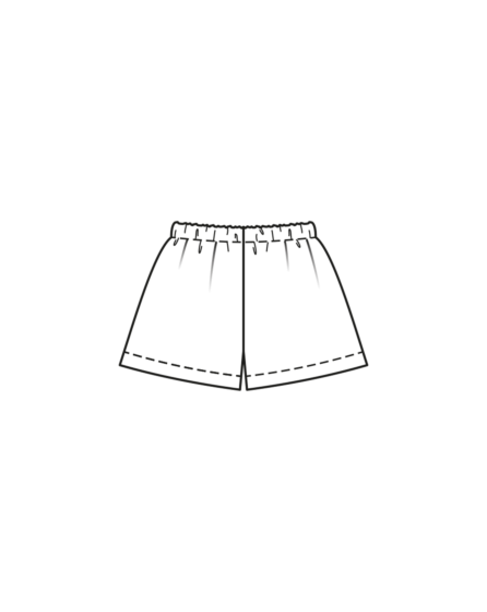 Short en jersey n°405 | Burda Curvy 02/23