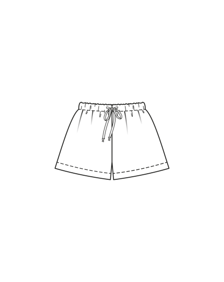 Short en jersey n°405 | Burda Curvy 02/23
