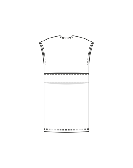 Gilet en lainage n°408 | Burda Curvy 03/23