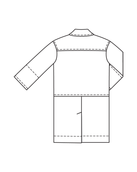 Manteau en polyester n°407 | Burda Curvy 03/24