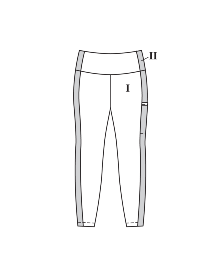 Legging en jersey n°417 | Burda Curvy 04/24