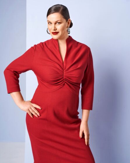Robe en maille n°402 | Burda Style HS Plus Automne/Hiver