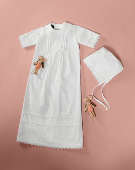 Robe de baptême en popeline n°22 | Burda Best Of bébés & enfants 03/23