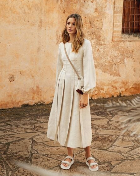 Robe en viscose n°116 | Burda Style 04/23